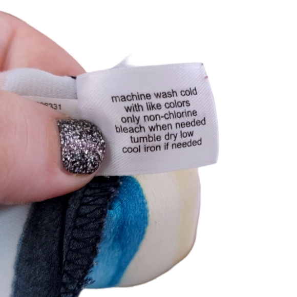 Lane Bryant Colorful Striped Short Sleeve Babydoll Top Women's Plus Size 22 - Picture 6 of 8